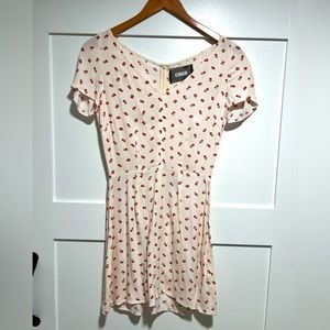 Reformation mini floral dress